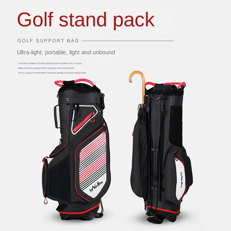 Golf Stand Pack Waterproof Fabric Bottom Stable Fashion Large Capacity Portable Golf Bag Golf Accessories