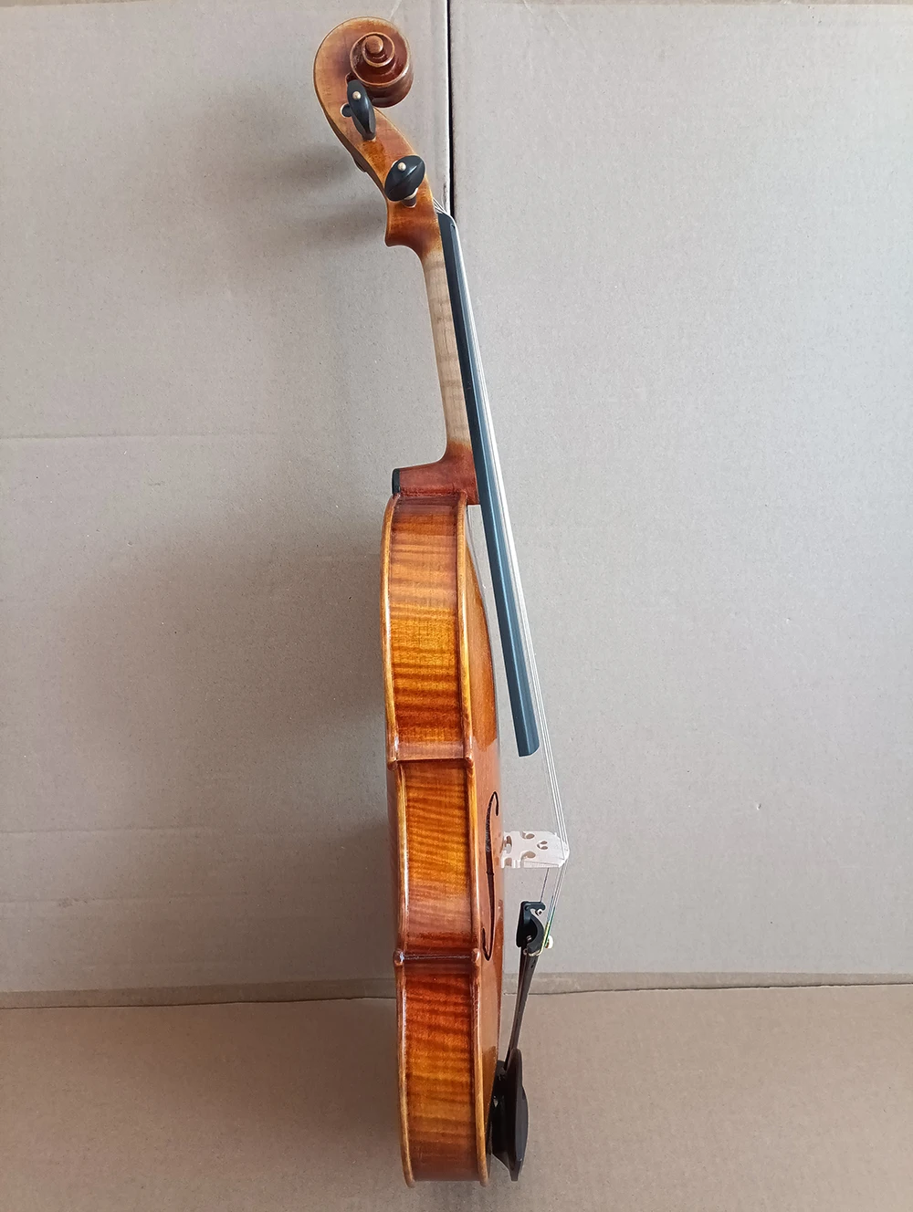 strong tone！ Guarneri 1743 Handmade Violin 4/4 Italian retro Oil Varnish Vinlino set professional musical instrument