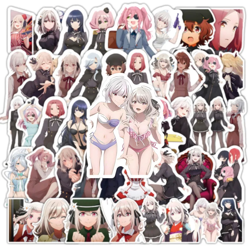 10/25/50Pcs Anime Apricot Happy Spy Teach Stickers Graffiti Waterproof Sticker Luggage