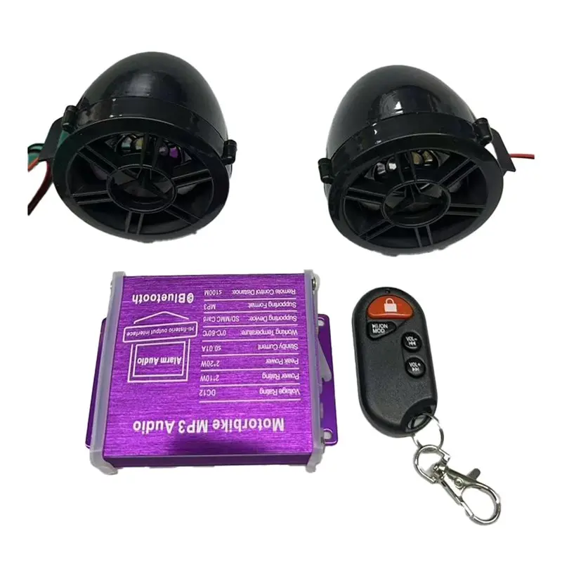 

A03Z-Мотоциклетная аудиосистема: портативная Bluetooth-колонка для мотоцикла, беспроводная стереоколонка для велосипеда