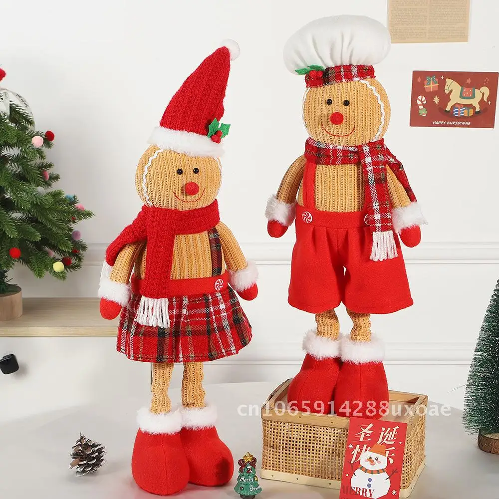 

Christmas Gingerbread Man Doll Creative Doll Decoration Holiday Decorations Shopping Mall Window Layout Props