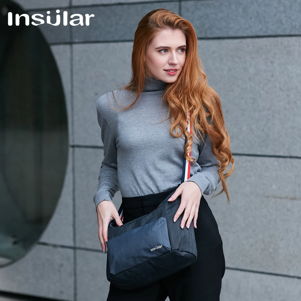 

Сумка-органайзер для детской коляски Insular, водонепроницаемая сумка для подгузников, аксессуары для детской коляски, детские сумки для мам