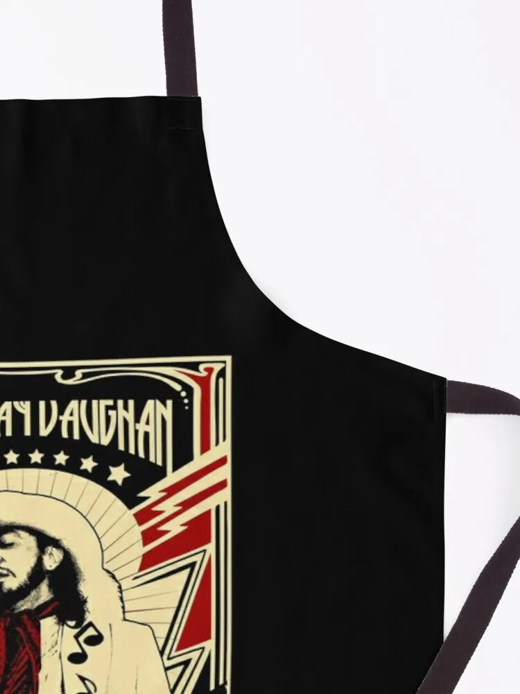 Stevie Ray Vaughan - Top Logo Gift for Fans Apron kitchen aprons for girls pinafore funny apron