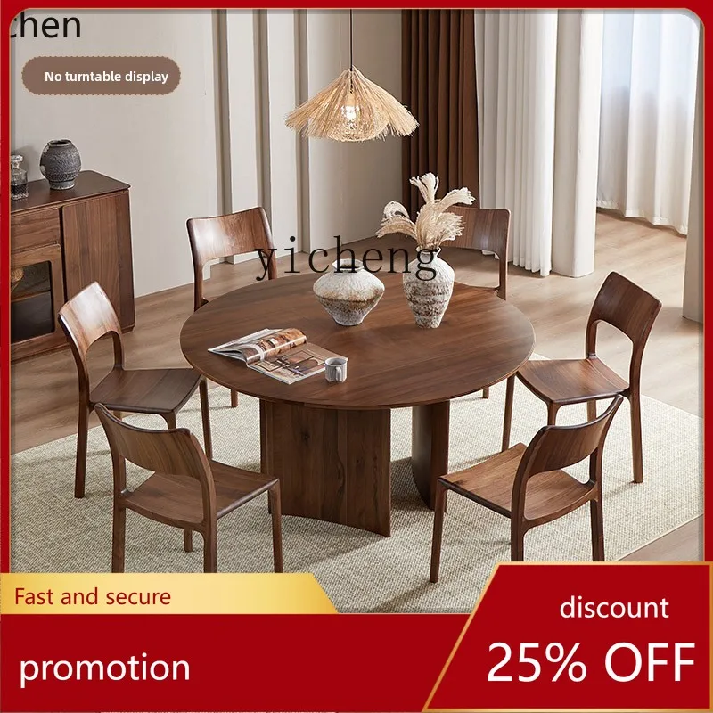 Yfy Solid Wood Dini… - image