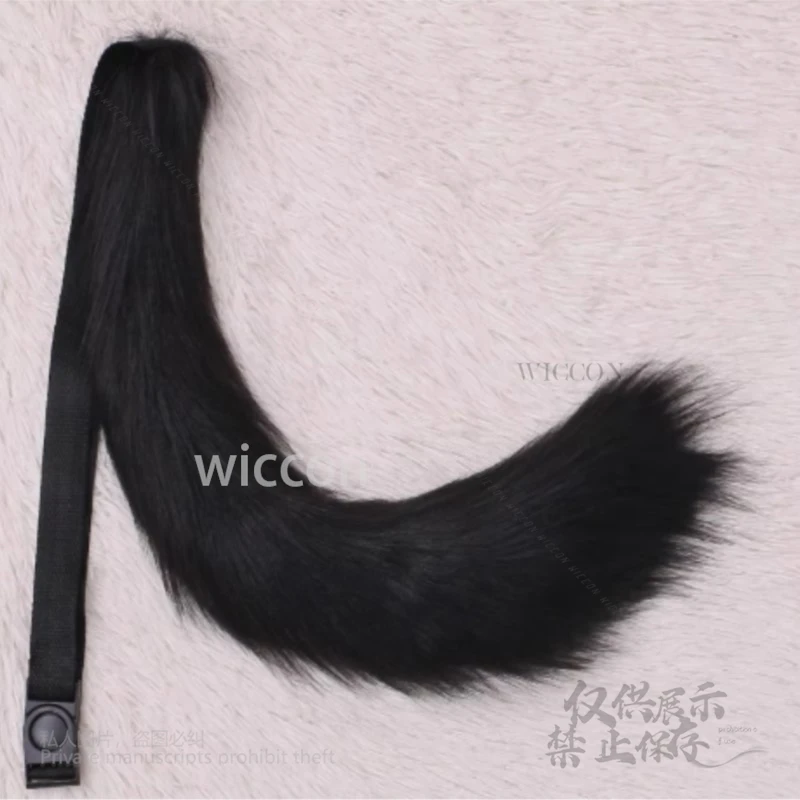 Anime Animal Fursuit motocicleta accesorios decorativos cola rendimiento Prop hecho a mano 9 estilos gato simulación cola de zorro Accesorios