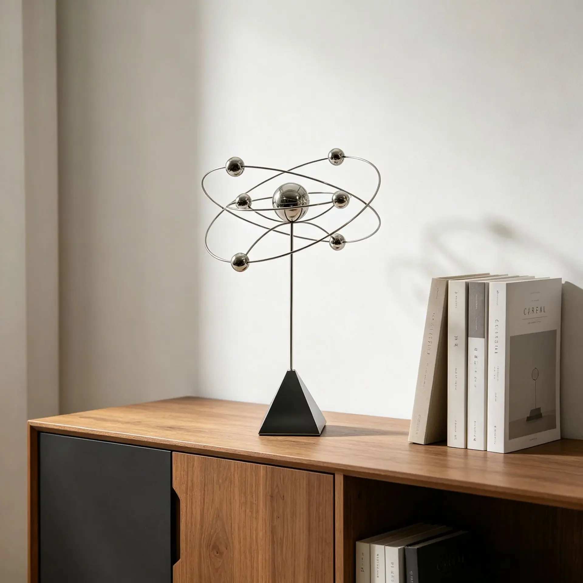 DSA Modern Light Luxury Creative Ornament High-end Living Room Desktop Model Room Metal Craft Soft Ornament
