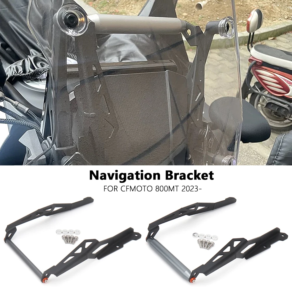 

12/22MM For CFMOTO 800MT 800mt 800 MT 800 mt 2023 Motorcycle Accessories Phone Holder Stand GPS Navigation Bracket