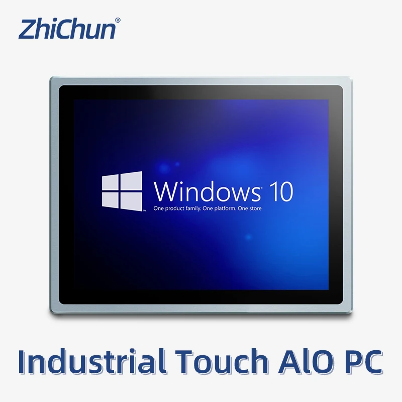 15 Inch Flat Screen Industrial Waterproof Touch LCD Monitor Panel PC All In One PC Core I5 Android 14 RK3588 400pin
