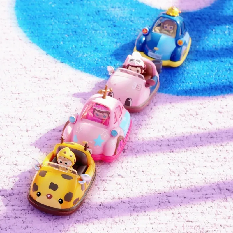 

Коллекционные игрушки-сюрпризы HEYONE Bumper Cars Max Cuteness Mode Series: милые аниме-фигурки, декор для стола, таинственная коробка, модные подарки