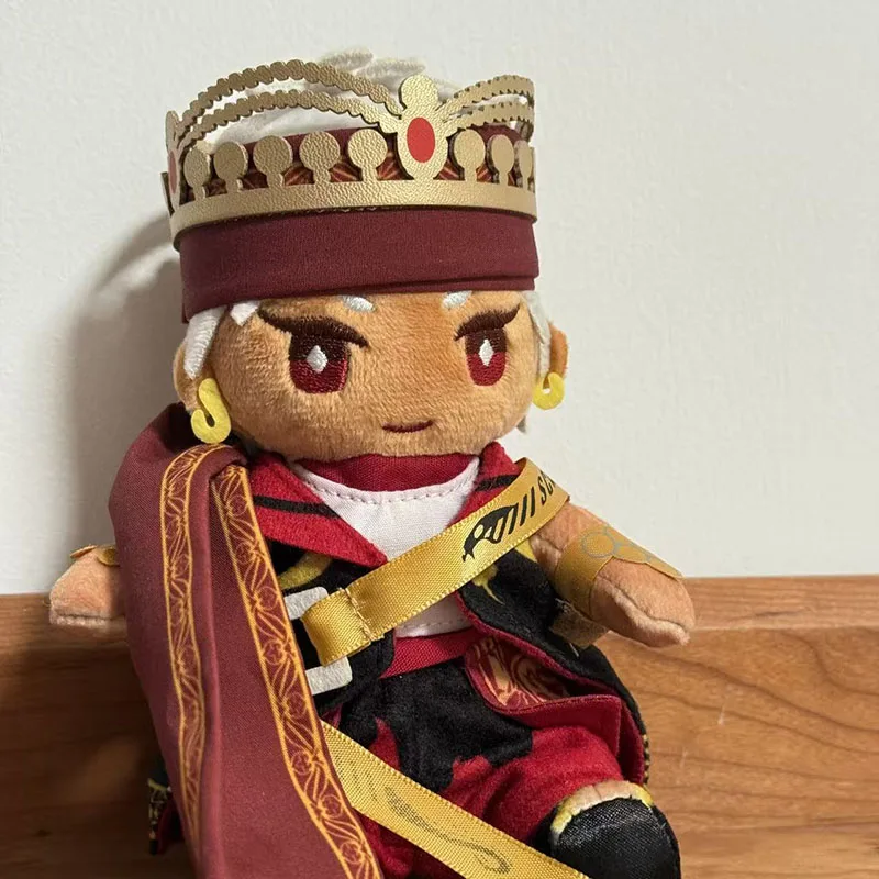 14cm Leona Azul Kalim Riddle Twisted Wonderland Sitting Posture Doll Plush Collection Children GiftsKids Toys