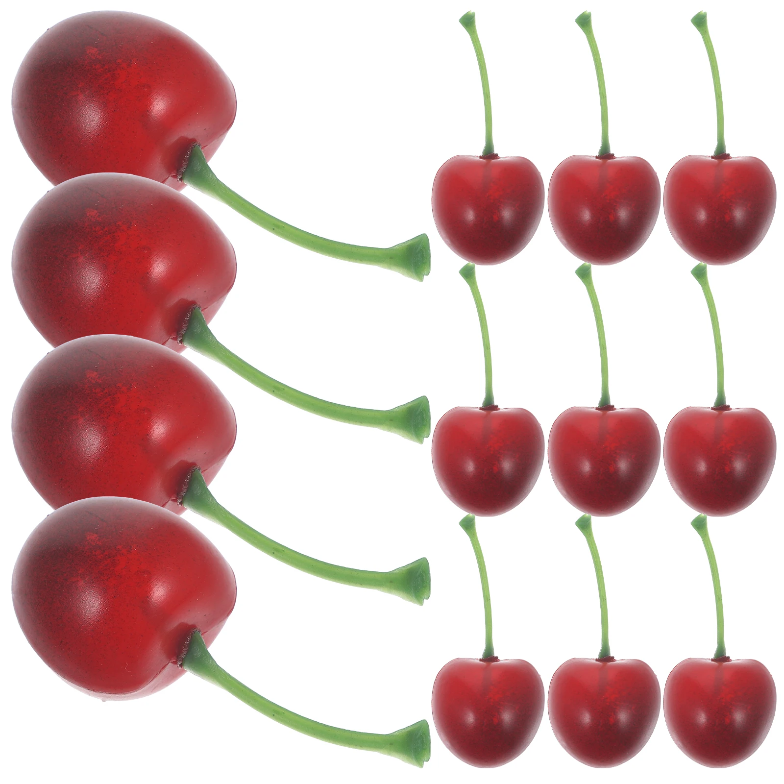 

20pcs Simulated Cherry Decoration Fake Fruit Models for Home Party Photo Props Realistic Artificial Fruits Accessories