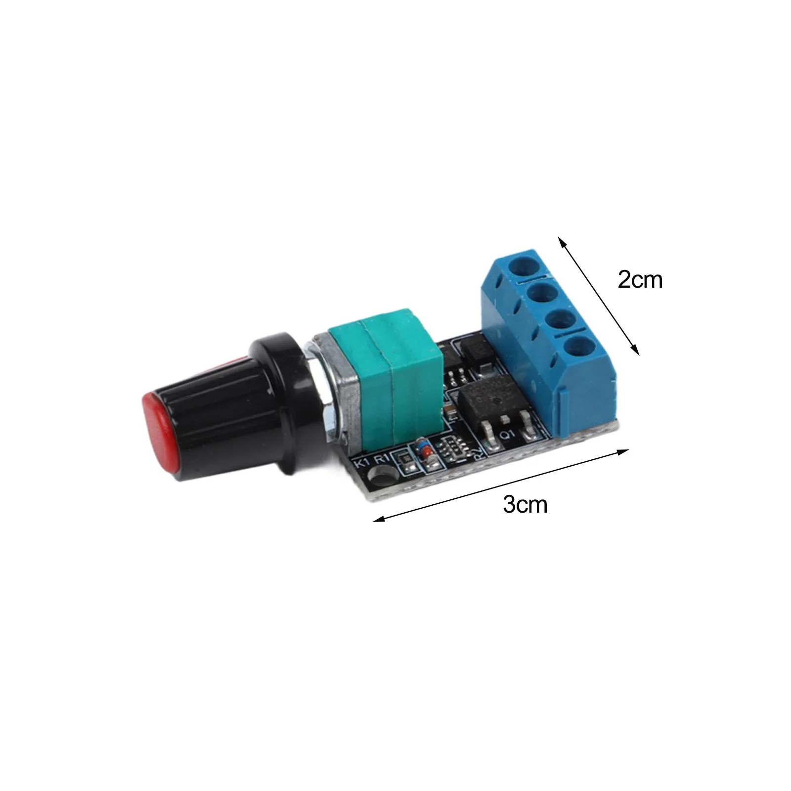 4PCS For PWM For Motor Controller for 5V-16V DC For Motors Fans Pumps and LED Dimming with Adjustable Duty Cycle 0 to 99 Percent