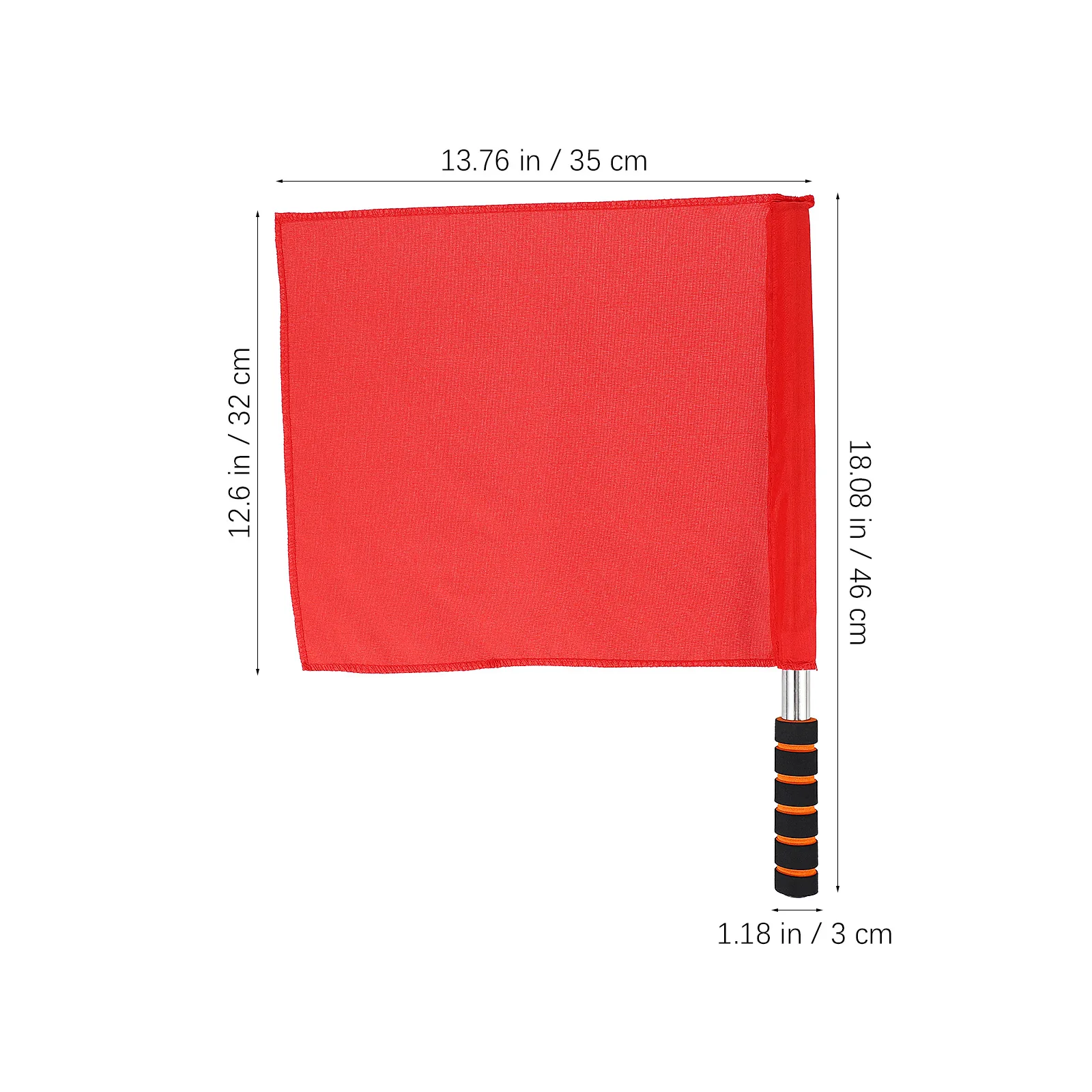 4 قطعة أعلام توصيل صغيرة الحكم يده إشارة يلوحون الأعلام لمباراة رياضية سباق المنافسة فريق كرة القدم في الهواء الطلق #3