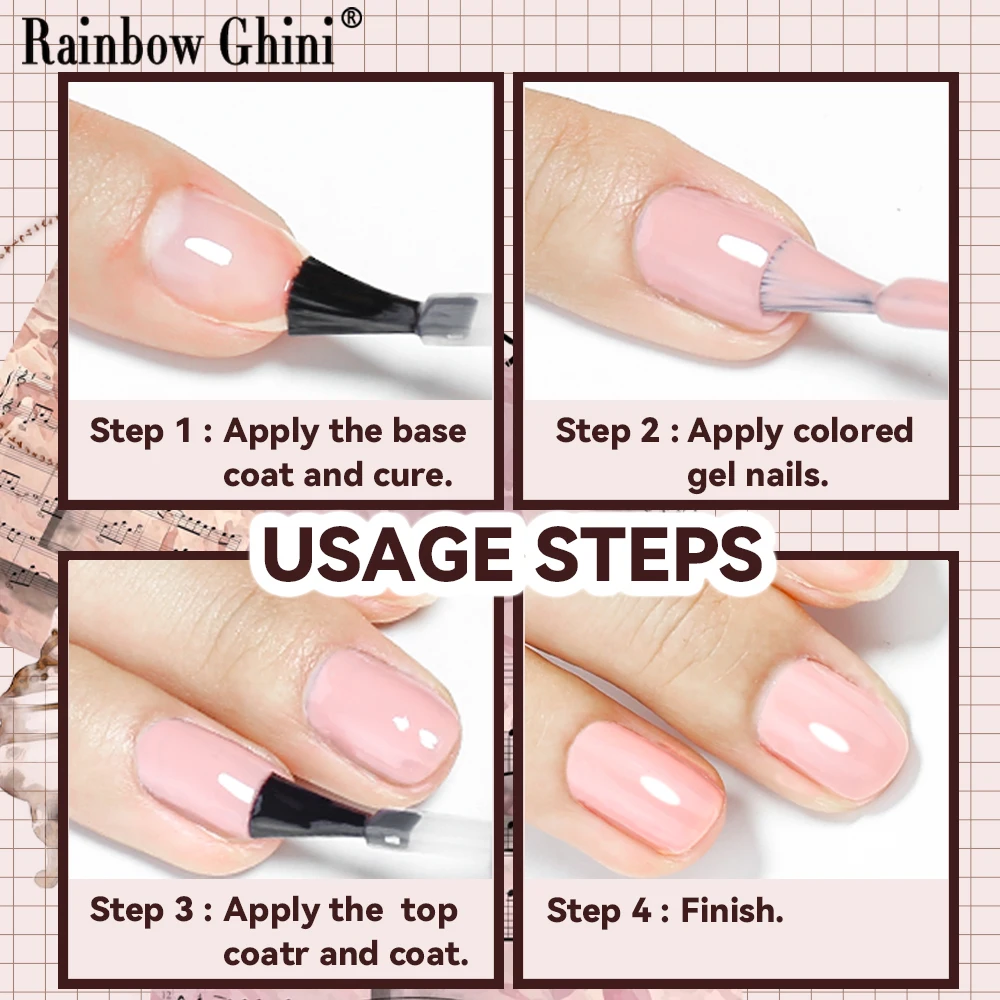 Rainbow Ghini 118 สี 15ml นีออนเจลเล็บยาวนานเลื่อมกึ่งถาวรเล็บอุปกรณ์ศิลปะสําหรับมืออาชีพ