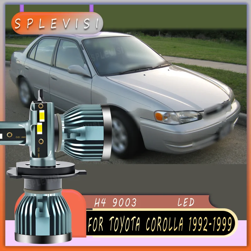 

High-Performance Extended Lifespan silent LED Headlight 1:1 Mini Size For TOYOTA COROLLA 1992 1993 1994 1995 1996 1997 1998 1999