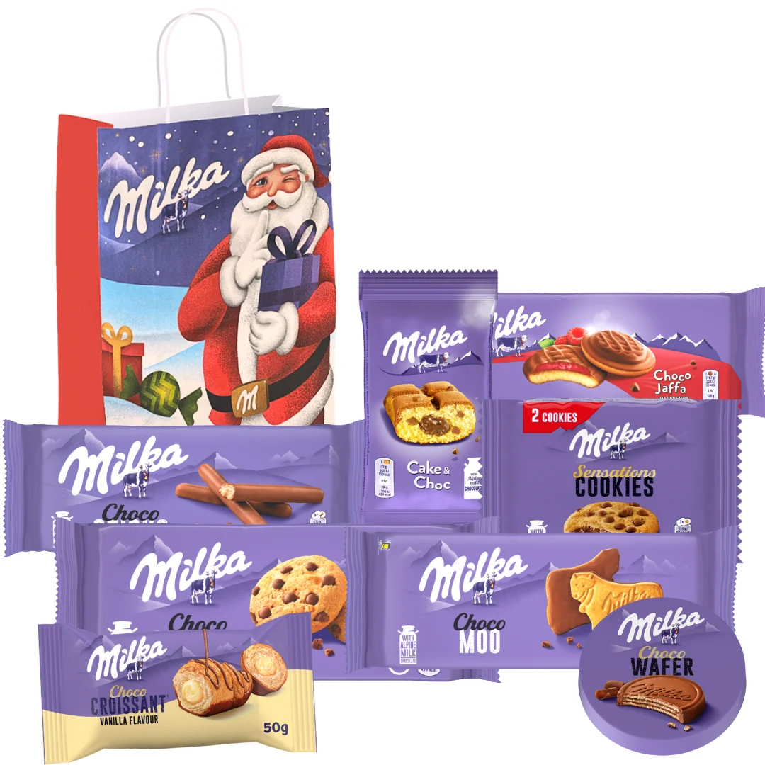 ZESTAW PREZENTOWY dla dzieci MILKA Mikołajki słodycz