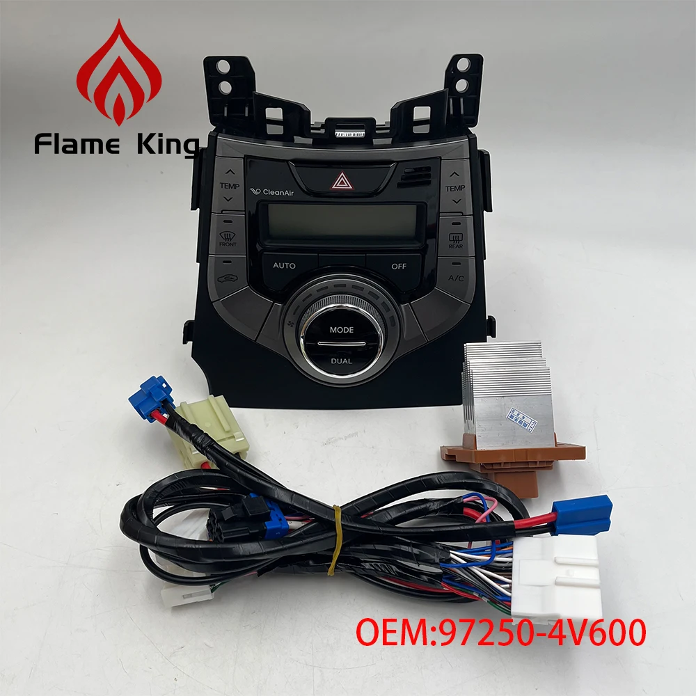 Flame king For Elantra MD Heater Control AC/ switch automatic air conditioning auto/ manual air control panel 97250-4V600