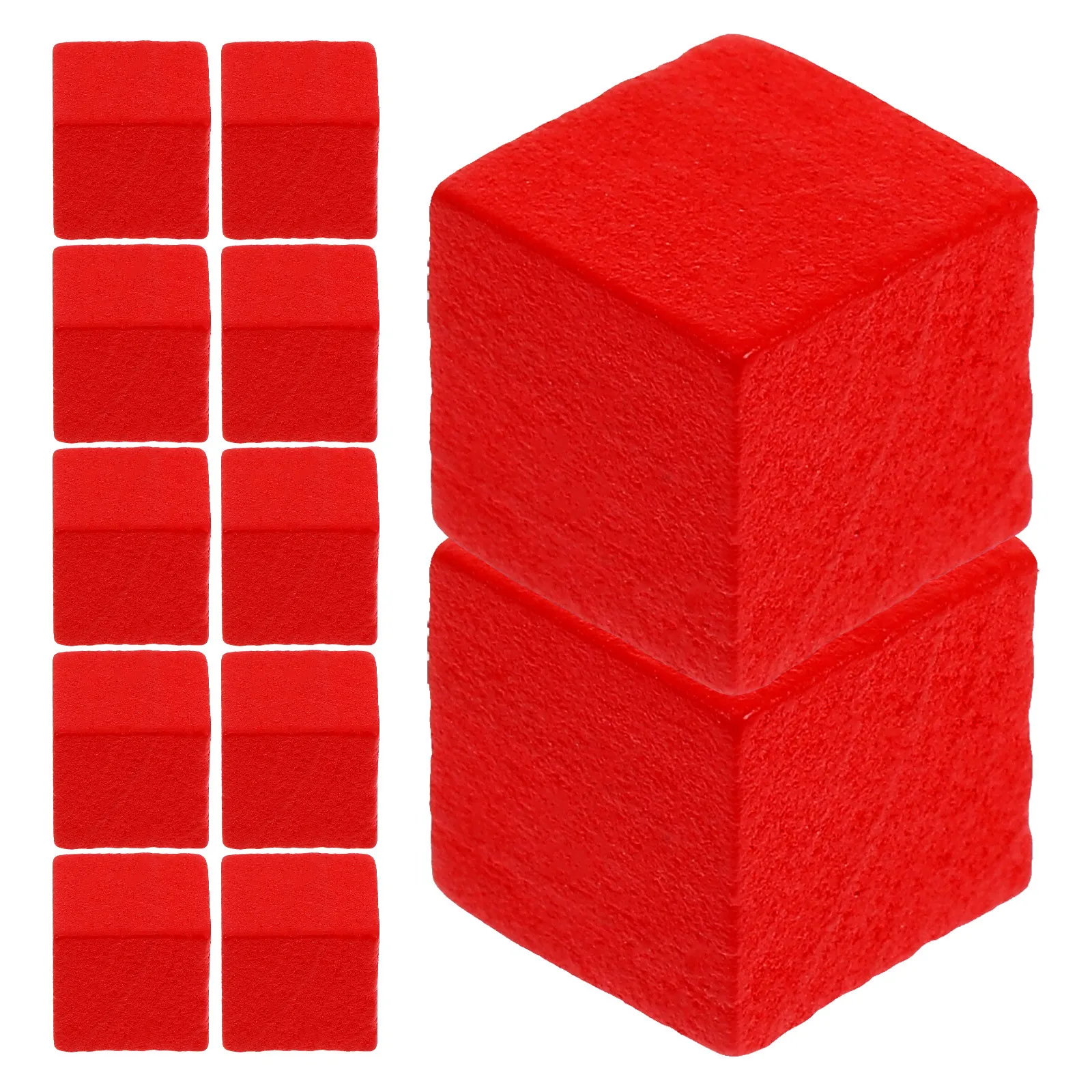 50pcs Wooden Chess Small Square Wood Game Pieces For Board Games Math Teaching Aids Replacement Chess Pieces Tabletop Game