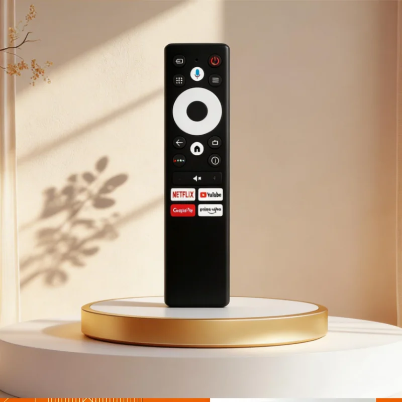 

Casper LCD TV Remote Control English Version Bluetooth Voice TYPEC TYPEG2 1800.664 for Foreign Trade