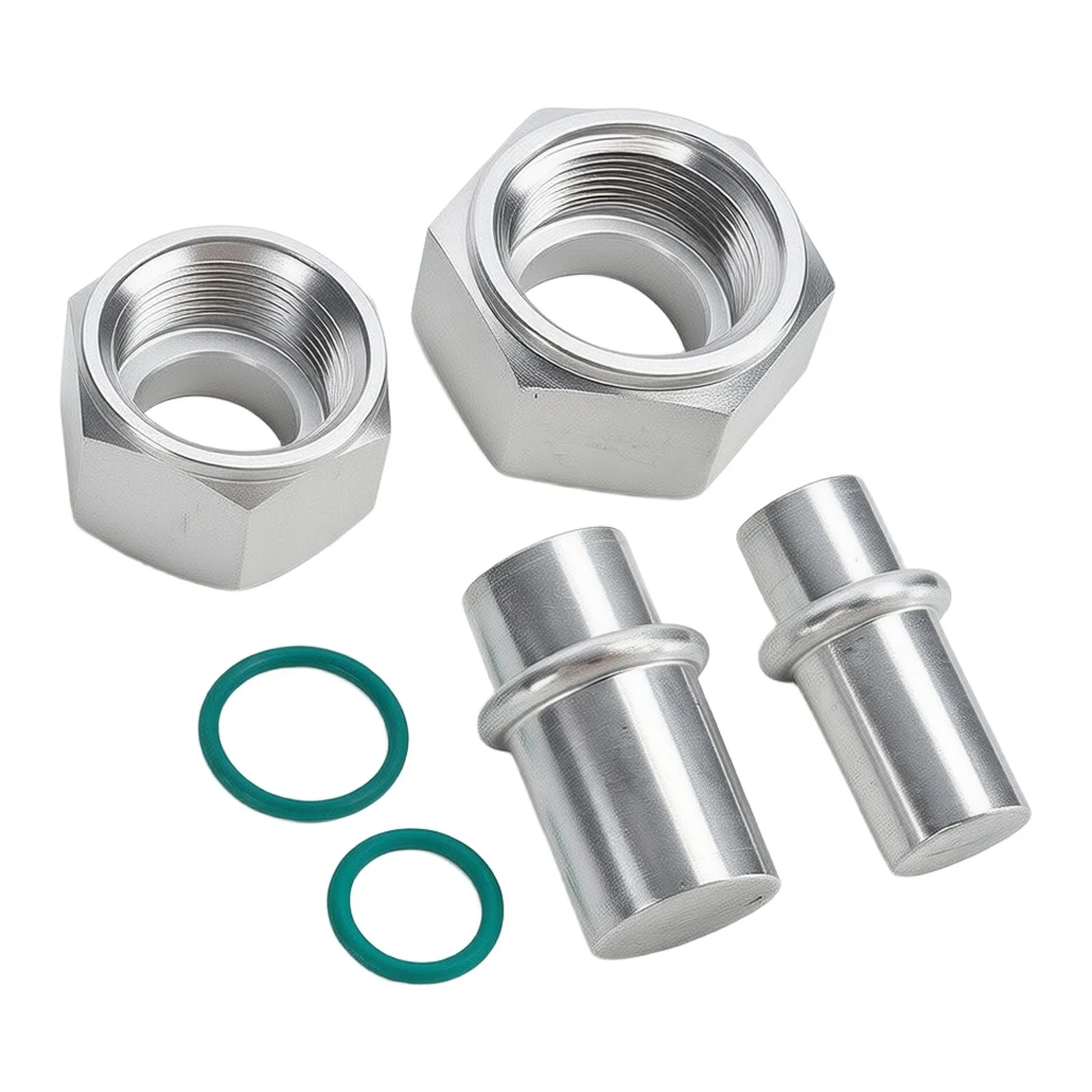 Aluminum AC Cap Rear A C Kit Aluminum Alloy Construction CNC Machined Components For Disabling Rear Air Conditioning