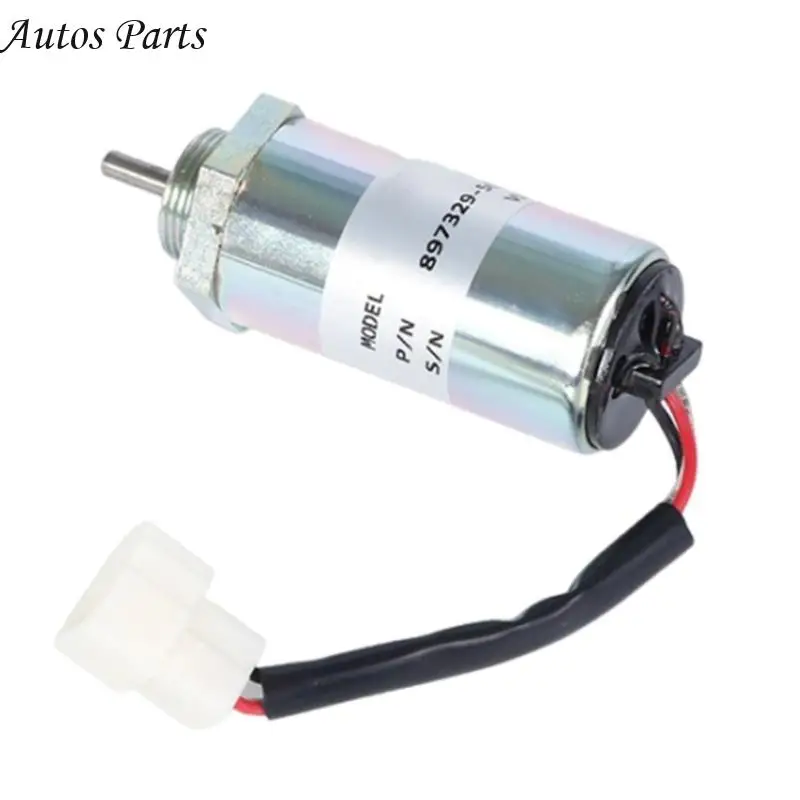 

57BA 12V Shut Offs Solenoid 897329-5680 for 3LD1 3LD2 4LE1 Engine SK75-8 Stop Solenoid