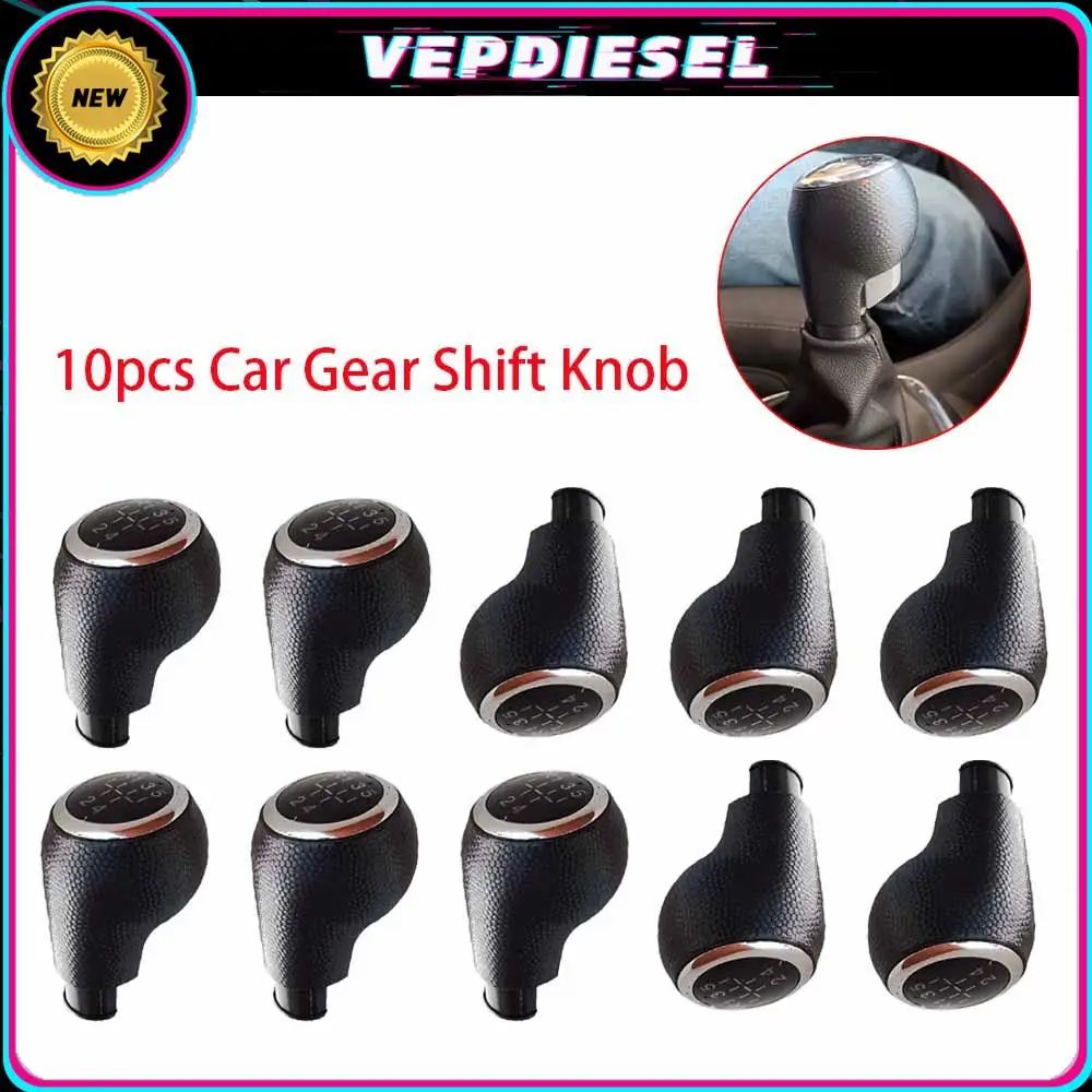 10pcs Brand New Black 5 Speed Car Gear Shift Knob Fit For Chevrolet Trax 2011-2020 High Quality Replacement Parts