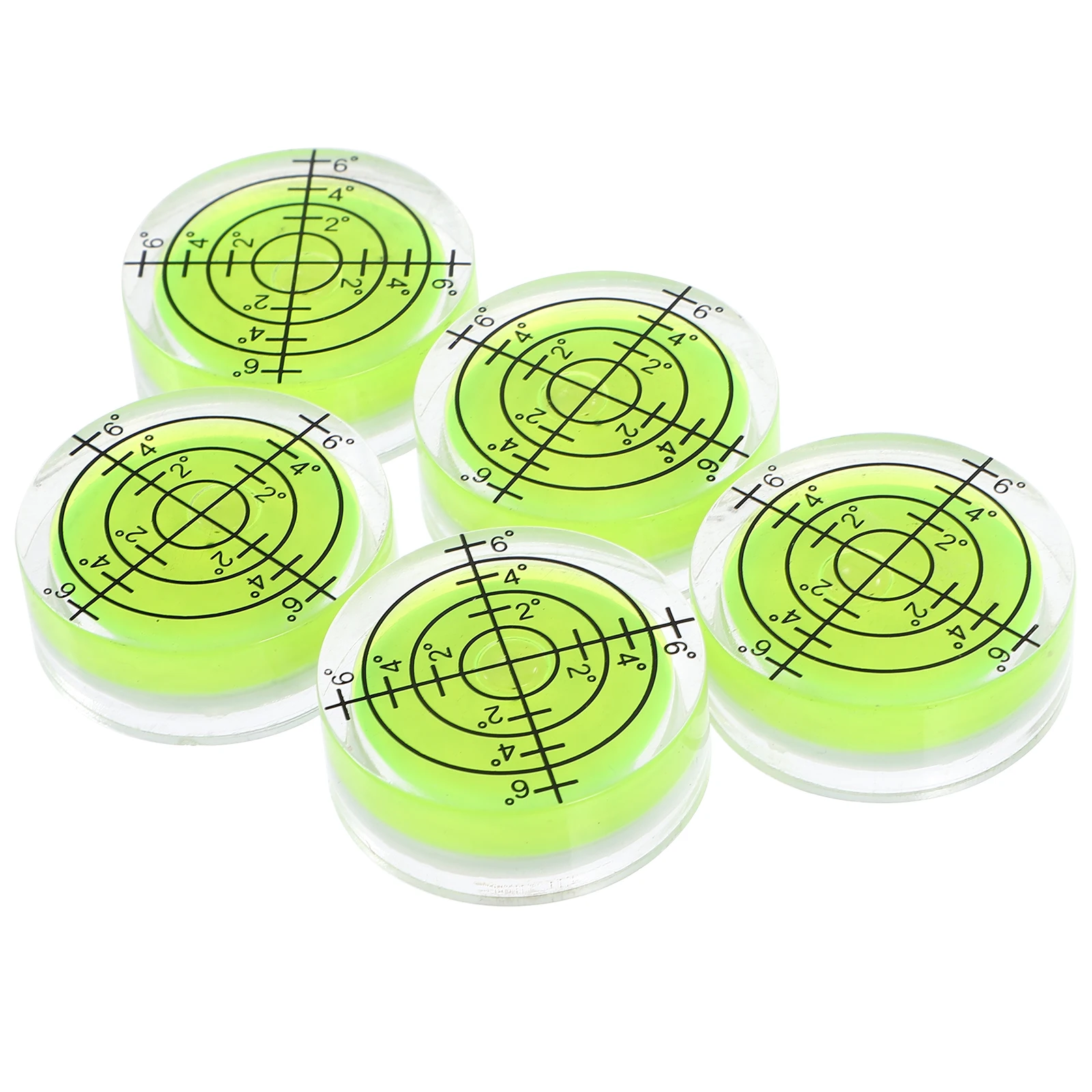 

5pcs Bubble Level Small Precision Spirit Level Tool Calibration Markings Portable Mini Leveler for Professionals