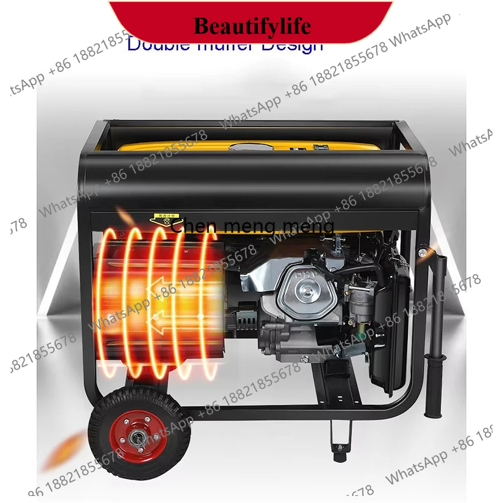 z189 Outdoor generator 220V household small single-phase voltage 5/6/8/10 kilowatts outdoor camping activities