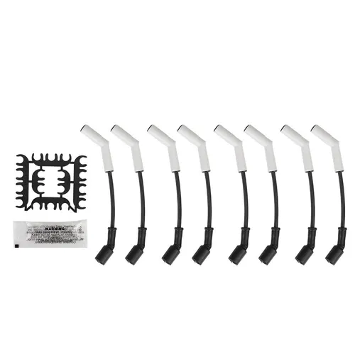 Imagen 2 del producto Kit de cable extremo 9070C, Kit de manga de bujía de silicona para GM LS/LT Gen LS2 LS3 LS4 LS7, 8 Uds.