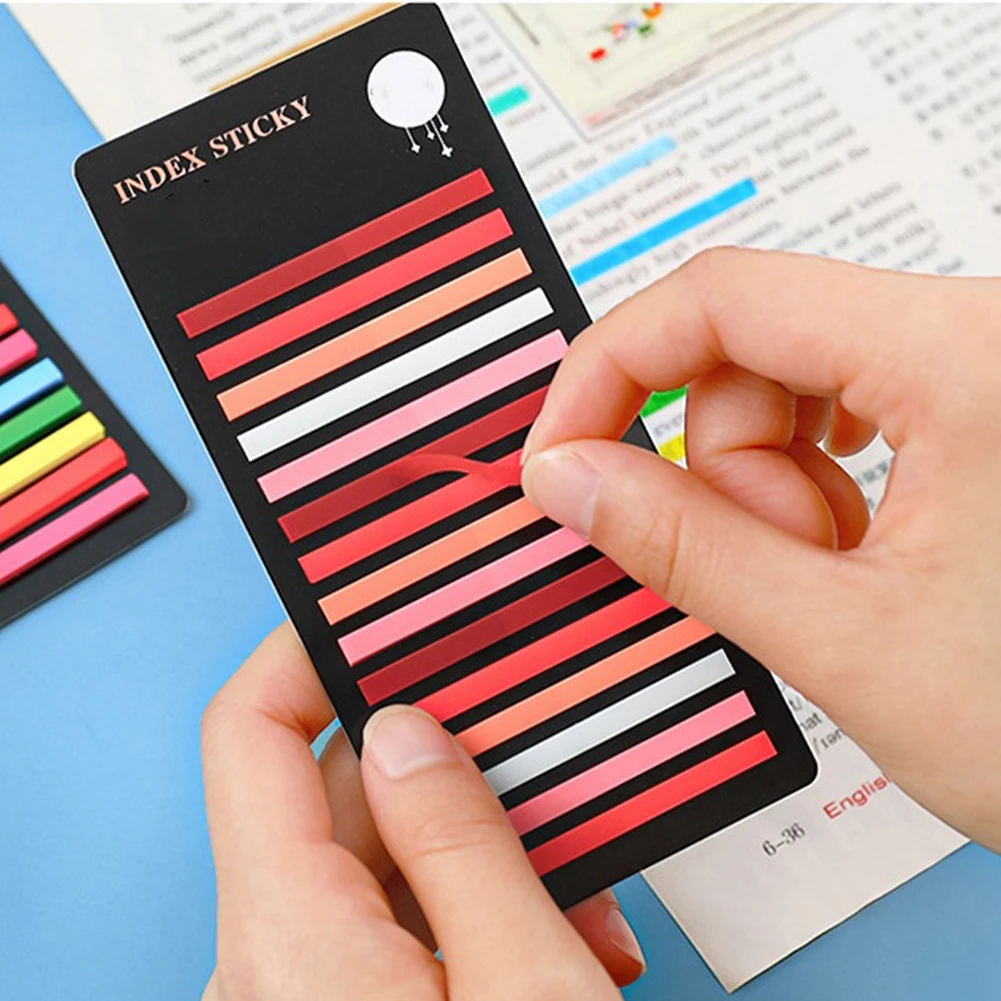 300Pcs Book Tabs For Annotating Books Page Markers Reusable And Writable Book Tabs For Binder Multi-Colored Page Markers