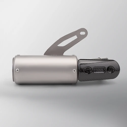 Imagen 2 del producto Sistema de escape de aleación de titanio S1000R S1000RR con cubierta de fibra de carbono Sistema de escape 2019-2025