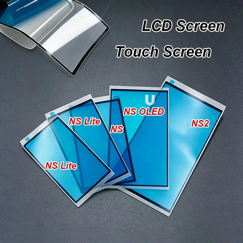 1/5/10 Stück Staubdichter Schwamm mit doppelseitigem Klebeband für Switch NS Oled Konsole Touch- und LCD-Bildschirm sowie Switch Lite Gehäuse