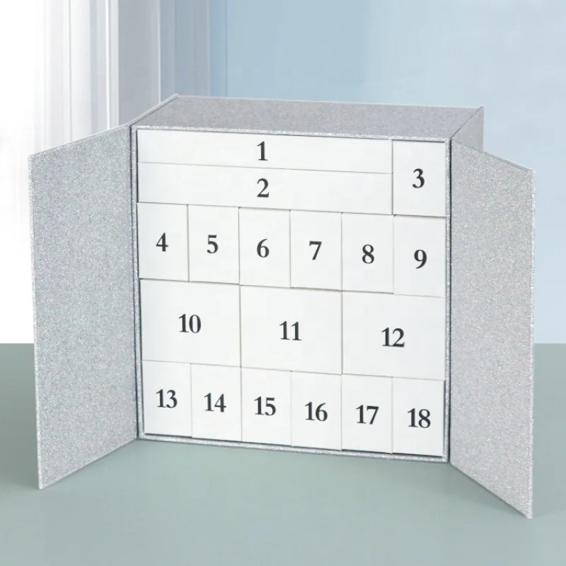 

2025customized.Advent Calendar Makeup Jewelry Box Double-By Paper Box