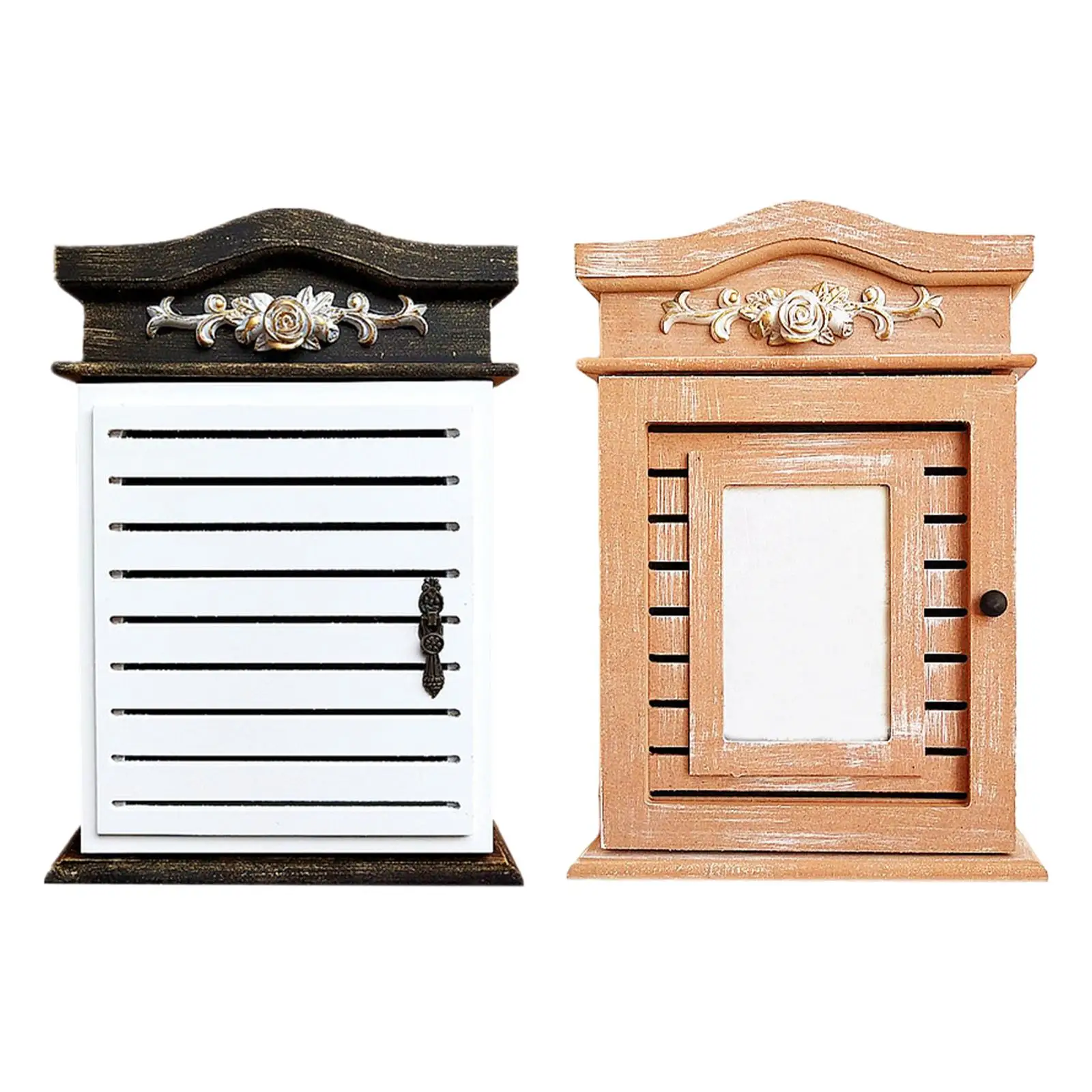 Key Storage Box Holder Nordic Hanging Multi-Use Large Capacity Organizer Case for Hotel Entryway Decor Porch Office