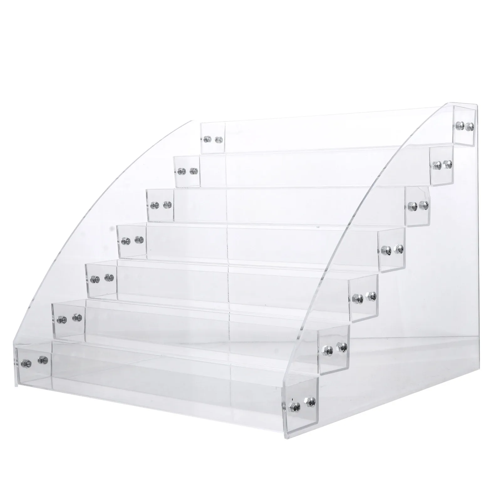 

Durable Lipstick Rack Nail Polish Organizer Clear Acrylic Storage Modern Display Case Lipstick Rack Nail Polish Stand