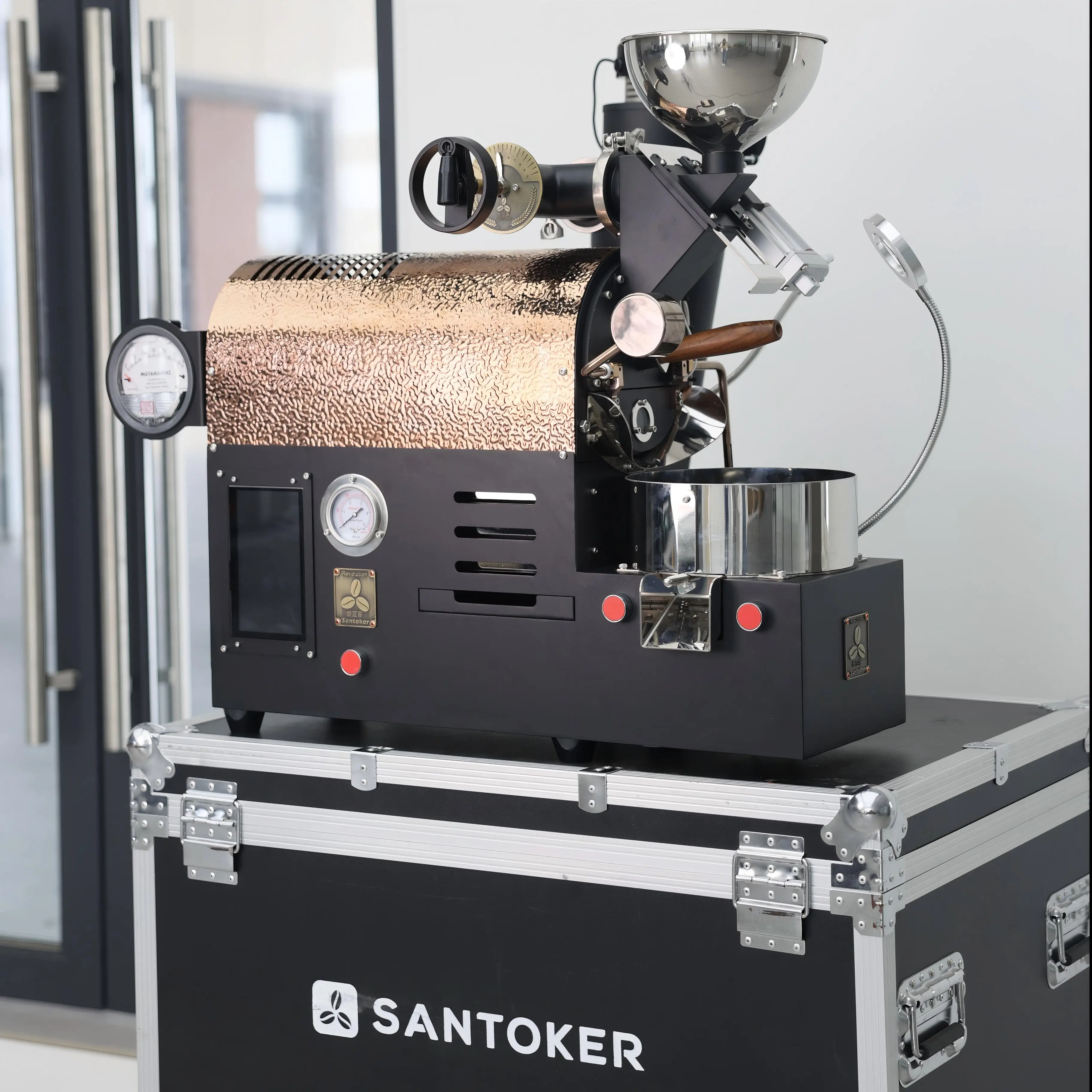 سانتوكر هوم كوميرشل 500 جرام محمصة حبوب القهوة الراقية