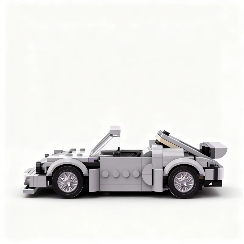 210pcs MOC City Champions Porscheed Model Building Blocks Architecture Christmas Gift Toys DIY Creative Idea Brick Education