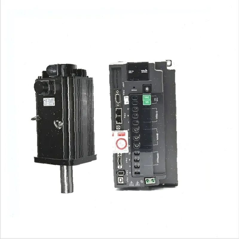 WaveTopSign 7.5KW AC Servo Motor Driver Kits 47.74N.m 1500rpm 400V A2 Series ASD-A2-7543-M+ECMA-L11875R3