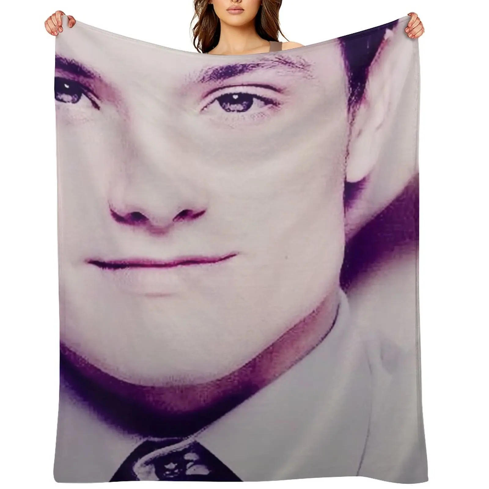 

whistle josh hutcherson Throw Blanket Polar Soft Thermal manga Blankets
