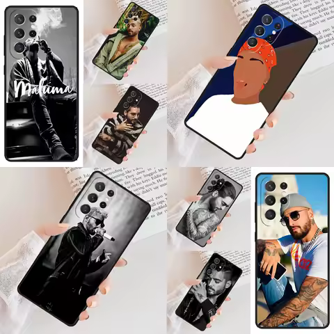 Maluma Phone Case For Samsung Galaxy S24 S23 S22 S21 Ultra S10 Note 10 Pro S20 Plus FE S9 S8 Cover
