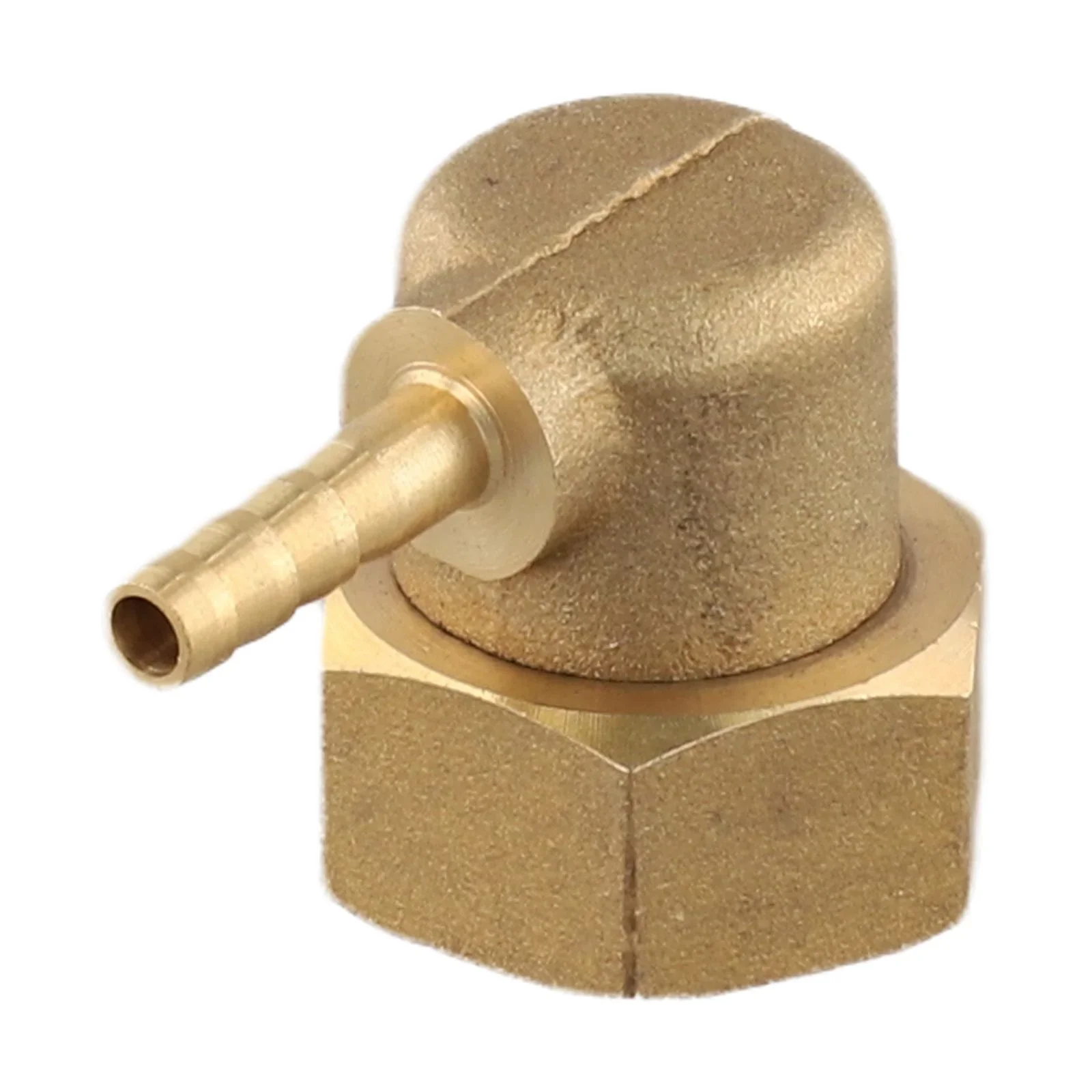 Brass Union Elbow 90 Degree Hose Barb Connector For Water Oil Gas Pipe Systems With Secure Leak Proof Thread Interface