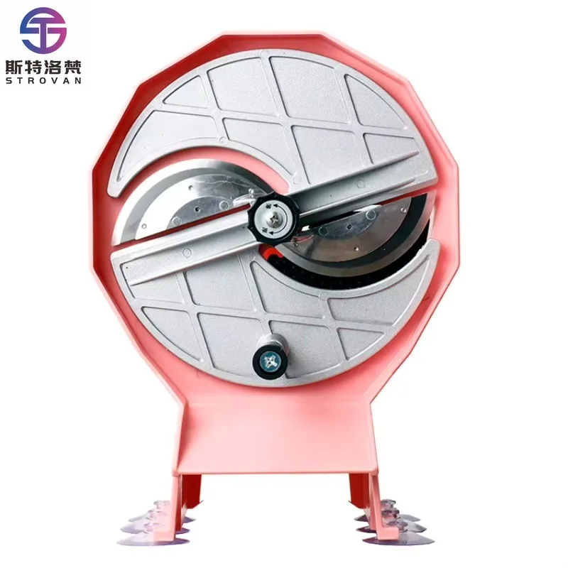 Easy Operation Manual Control Double Slot Plastic Case Food Slices Fruits Vegetables Slicer Cutter