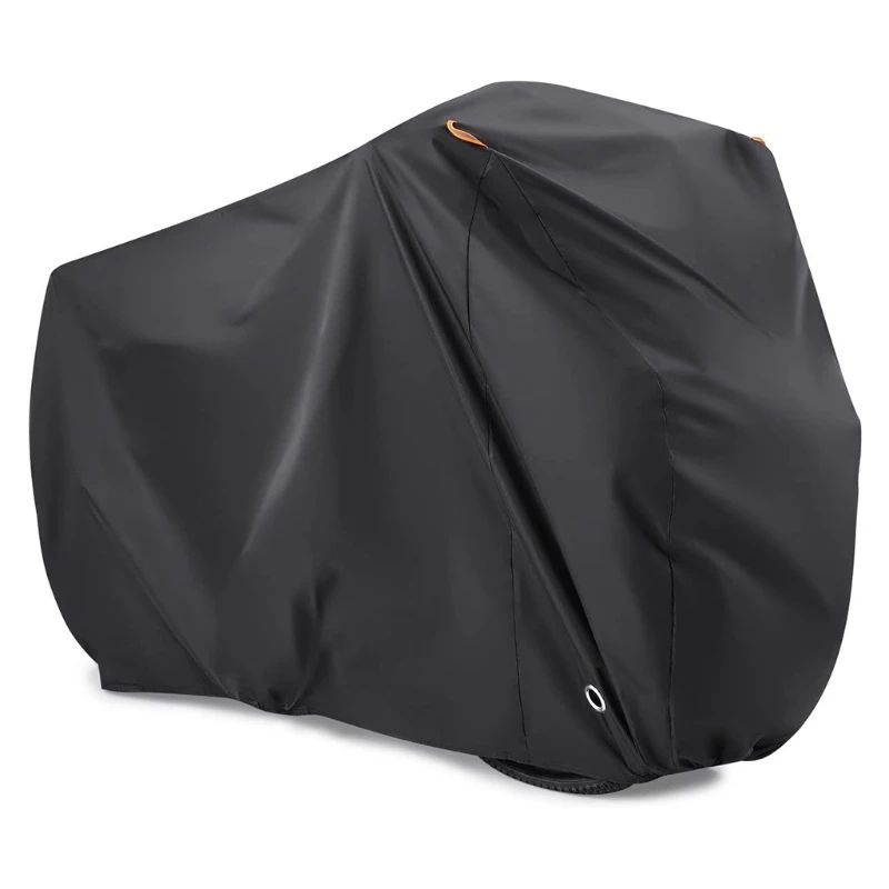 Cubierta impermeable para bicicleta de tamaño Extra grande Oxford, Protector de almacenamiento de bicicletas para exteriores, a prueba de viento, Anti-UV, para 1-2 montaña Roa