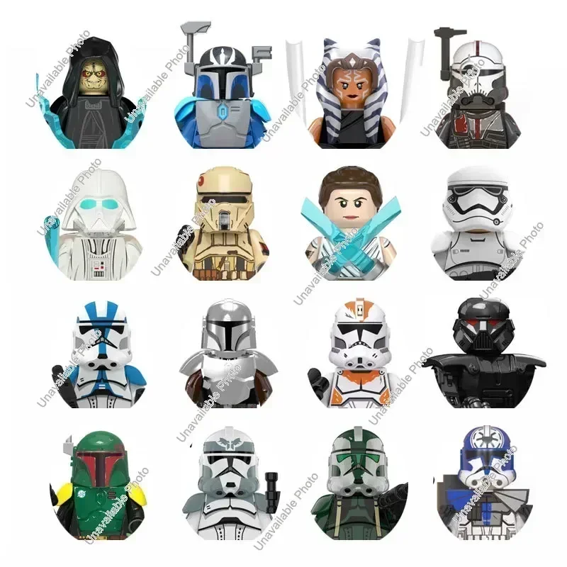 ของเล่นร้อนบล็อกอาคาร Imperial Inquisitors อิฐ Second Sister รูปเก้าน้องสาวตุ๊กตา Mini Palpatine Rey Rex ของเล่นเด็ก