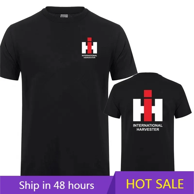 International Harvester Men T Shirt Summer Casual Cotton Short Sleeve Tshirts Fashion Cool Tops