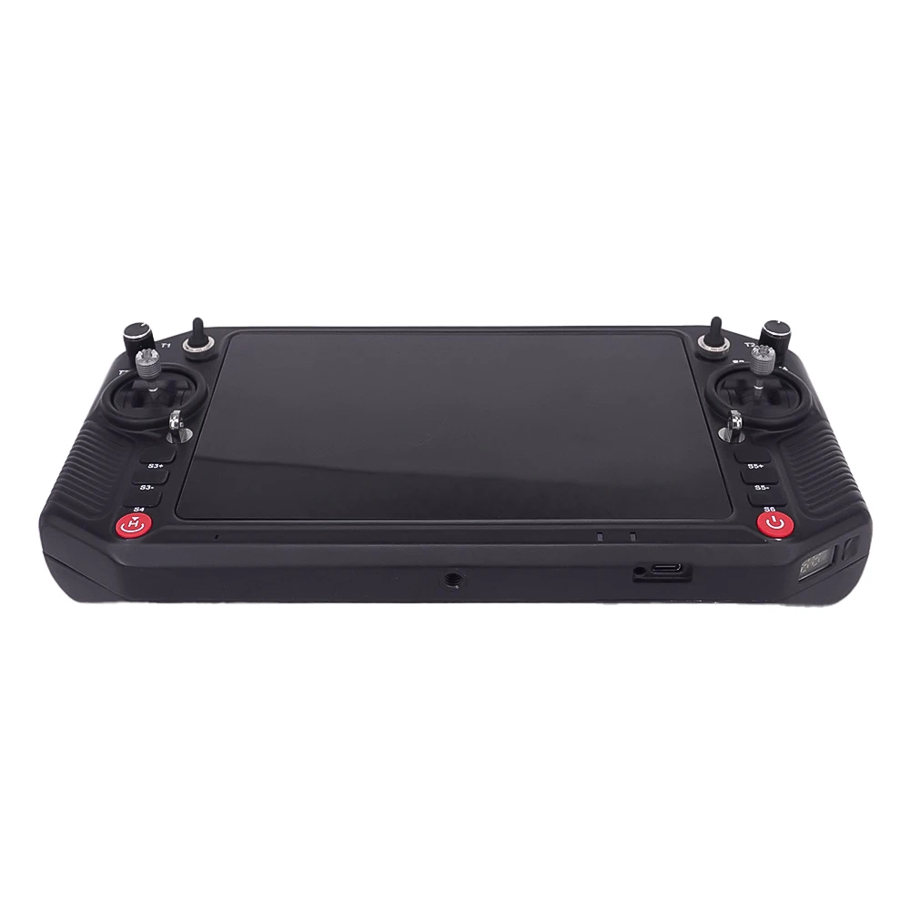 Unidad de tierra de transmisión de vídeo de fibra óptica integrada, 40 km/80 km, con pantalla y Control remoto, accesorios Dr-one