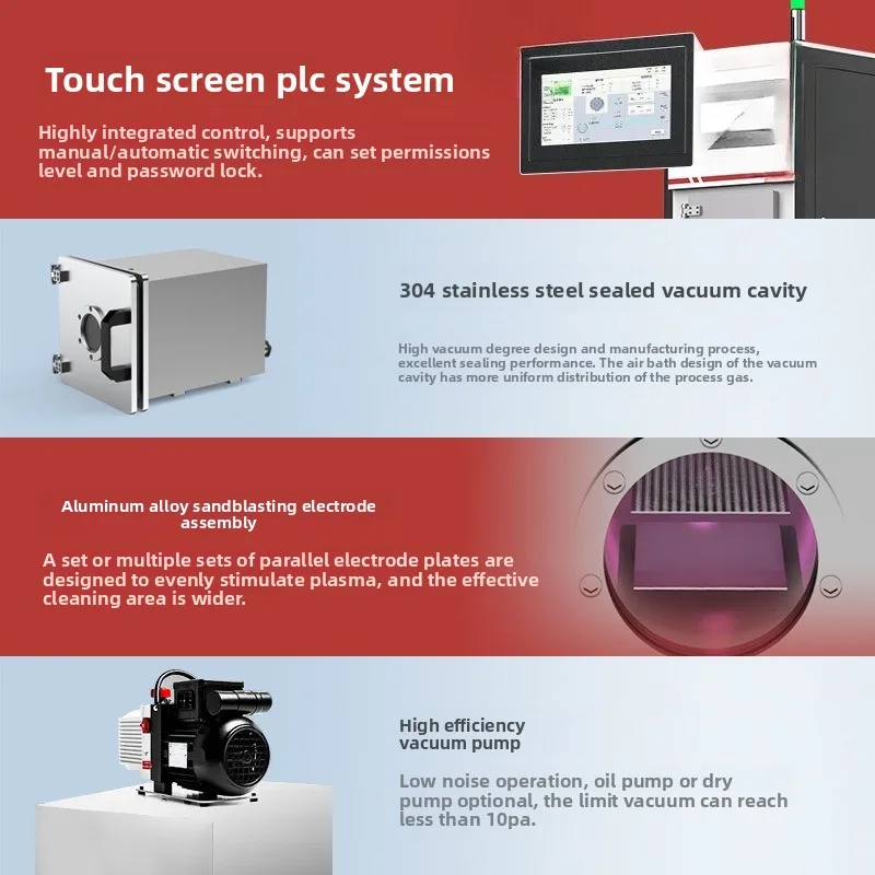Équipement de traitement de surface pour améliorer les propriétés de surface et augmenter l'hydropilité
