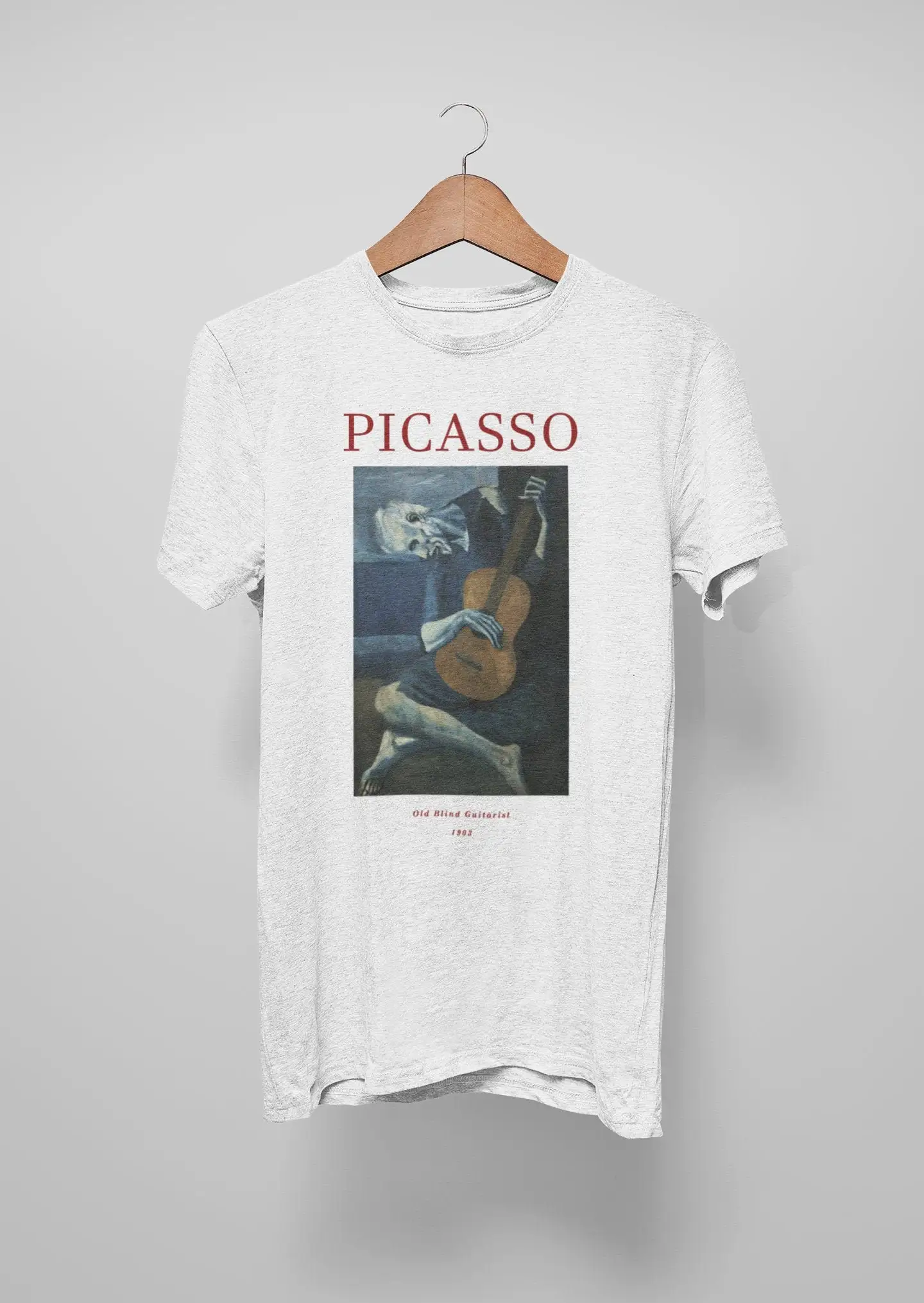 

Old Blind Guitarist T shirt Picasso Premium Quality 1903