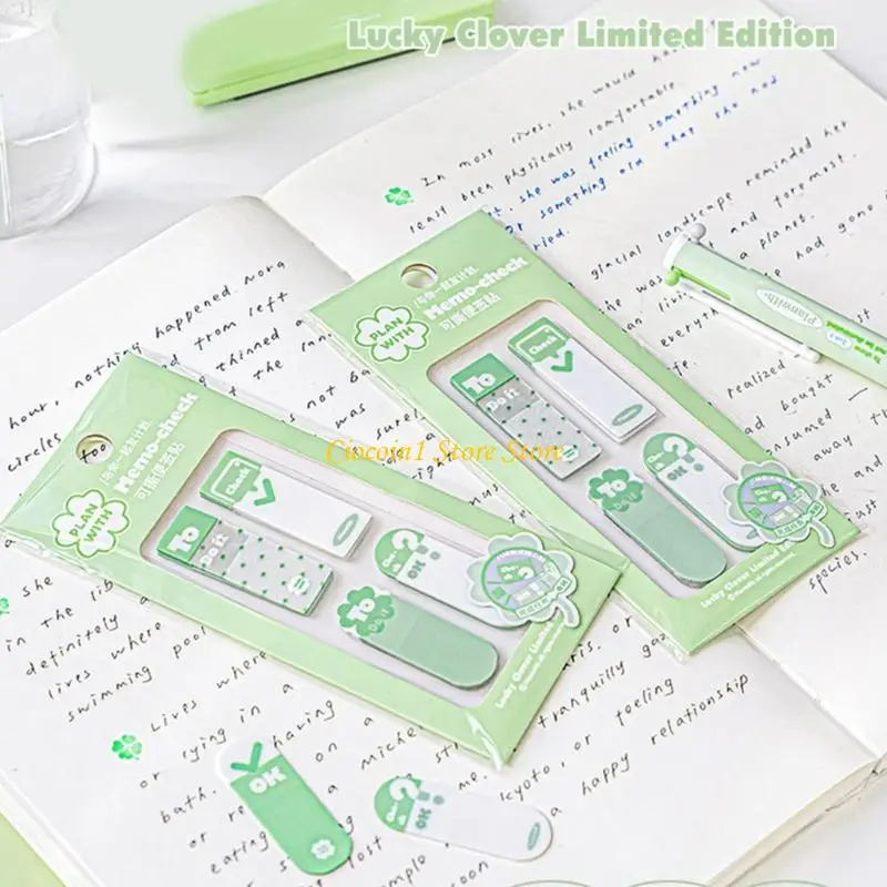 A3PC 120 Counts Sticky Index Label Writable Adhesive Label Page Marker Bookmarks
