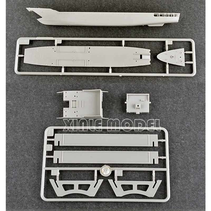 Trumpeter 06728 Plastic Assembled Ship Model Kit Chinese Navy Type 072A Tank Landing Ship 1/700